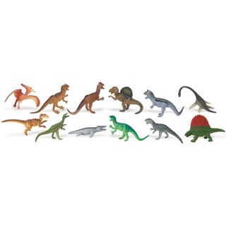 Carnivorous Dino Plastic Miniatures In Toobs