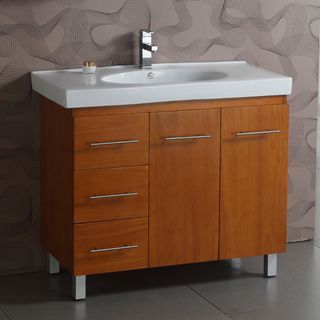 Ceramic Top 40 inch Single Sink Bathroom Vanity
