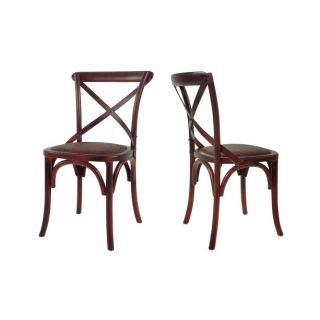 Lot de 2 chaises ROMARINE     Dimensions  L.50. x P.51 x H.85 cm