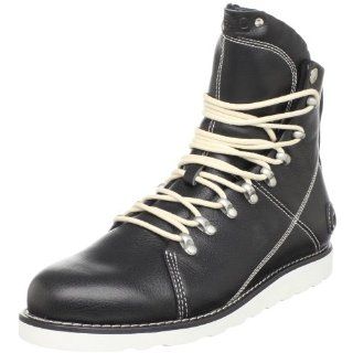 Heyday Footwear Mens Super Smooth Lace Up Boot,Black,13 M US Shoes