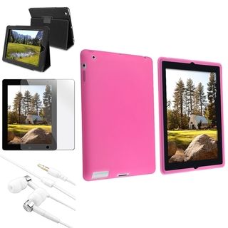 BasAcc Case/ Screen Protector/ Headset for Apple® iPad 2