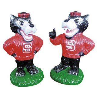 North Carolina State Wolfpack Ceramic Mascot Salt & Pepper