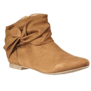 Riverberry Womens Tiara Knot detail Microsuede Ankle Boots Today: $