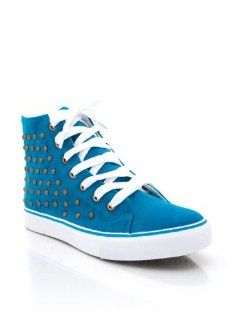 studded sneakers 6 BLUE Shoes
