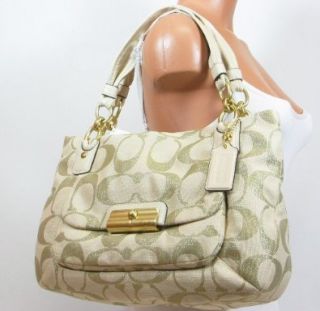 Business East West Satchel Bag Tote Champagne   Coach 16806GLD Shoes