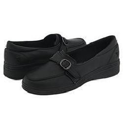 Grasshoppers Lydia Velcro Black Loafers