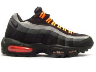 Nike Air Max 95  Black, Grey & Neon Orange: Shoes