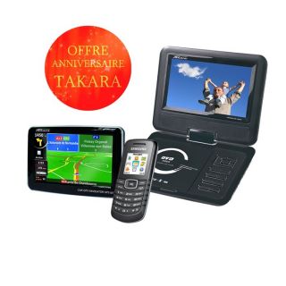 Pack Takara GP55 France + Tel + Abo + Lecteur DVD   Achat / Vente GPS