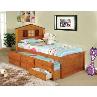Tree House Captain Twin Bed With 3 Drawer Twin Trundle