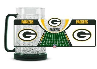 Green Bay Packers 16oz Crystal Freezer Mug Sports