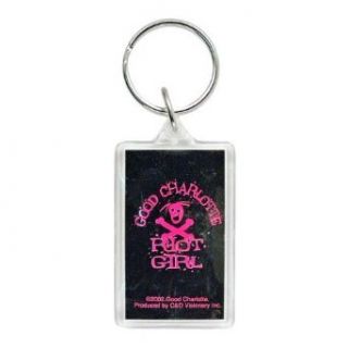 Good Charlotte   Riot Girl Keychain Clothing