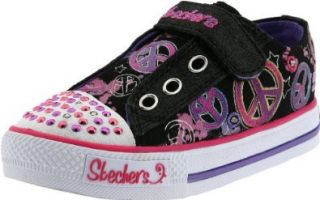 : Skechers Twinkle Toes S Lights Jazzy Girl Sneaker (Toddler): Shoes