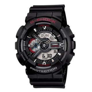 Casio Mens G Shock XL Series Analog digital Black Watch