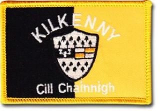 Kilkenny   Irish County Rectangular Patch Clothing