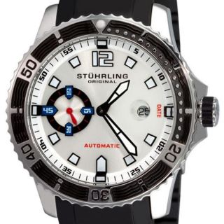 Stuhrling Original Mens Reggata Meridian Divers Automatic Watch