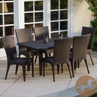 Christopher Knight Home Brooke 7 piece Outdoor Dining Set