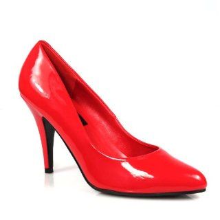 Womens Sexy Shoes Wear To Work Shoes Classic Pump Shoes Red Patent