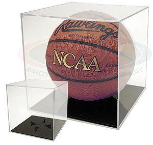 BallQube Grand Stand Basketball / Holder Acrylic Display