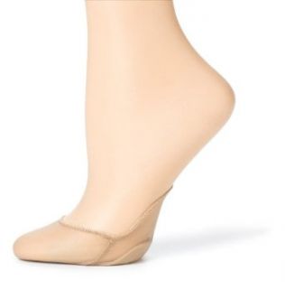 HUE Womens 3 Pack Toe Cover,Pale Beige,One Size Clothing