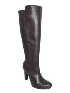com Womens Knee high Italian Boots Brown 818 By Albano Italy Shoes
