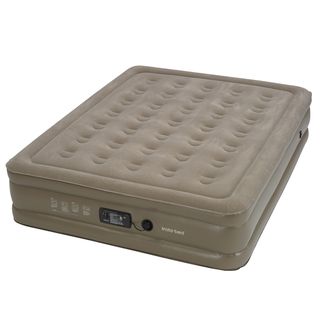 InstaBed Raised Queen size Airbed with Insta III Pump