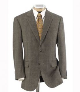 Executive 2 Button Sportcoat Extended Sizes (OLIVE HBONE