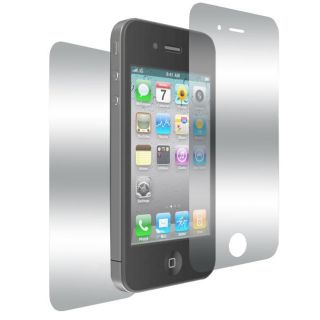 SKQUE iPhone 4 Screen and Back Protector Film