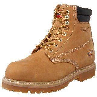 : Dickies Mens WD7541 6 HRTG Waterproof Work Boot ,Wheat,8 M: Shoes