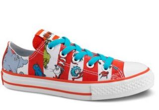 Chuck Taylor All Star Dr. Seuss Lo Top Grena Print Kids 6 Shoes