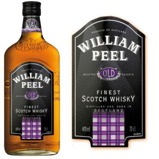 William Peel Black 70cl   Whisky   Ecosse   embouteillage officiel