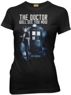 Doctor Who the Doctor Will See You Now Juniors Tee