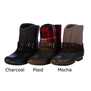Big Buddha Rain Casual Pull on Ankle Boots