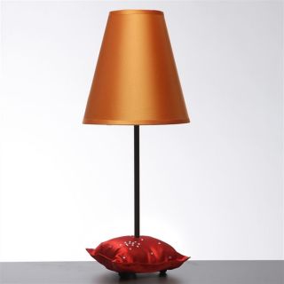 Lampe de chevet Coussin précieux orange 46 cm   Achat / Vente LAMPE