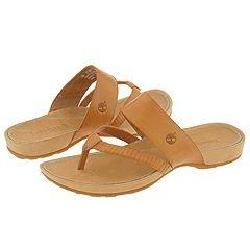 Timberland Kelby Thong Tan Smooth Sandals