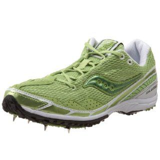 Womens Kilkenny XC 3 Spike Track Shoe,Green/White,11.5 M US Shoes