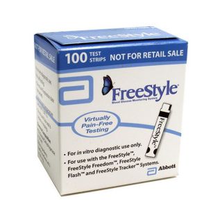 Freestyle Blood Glucose 100 ct Test Strips (Pack of 2)