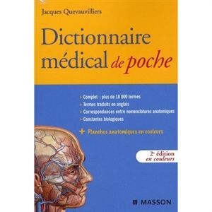 Dictionnaire médical de poche (2e édition)   Achat / Vente livre