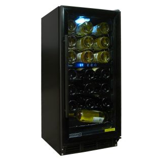 Vinotemp VT TC32BLK Black 32 bottle Wine Cooler Compare $784.00 Today
