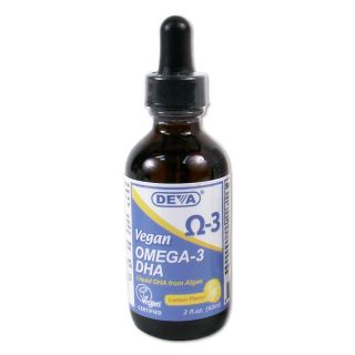 Deva Vegan 2 ounce Liquid Omega 3 DHA Vitamins