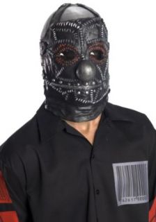 Slipknot Clown Mask, Black, One Size: Clothing