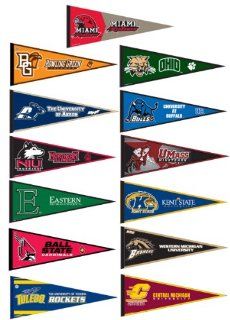 Mid American Conference College Pennant Set: Sports