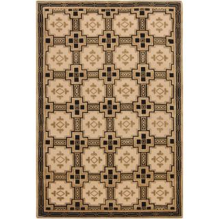 Hand knotted Ram New Zealand Wool Rug (6 Square)
