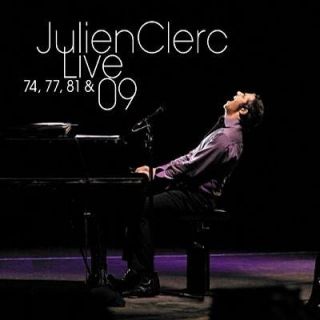 JULIEN CLERC – Coffret Live 74, 77 , 81 & 09   Achat CD  