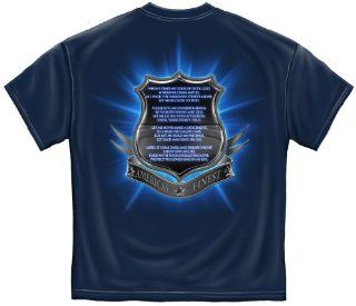 Policemans Prayer   Law Enforcement T Shirt: Sports