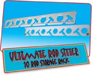 Ultimate Rod Sitter   10 Fishing Rod Storage Rack Sports