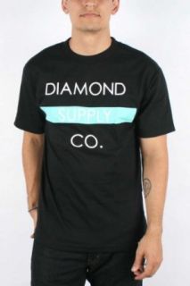 Diamond Supply Co.   Mens Bar T Shirt in Black, Size X
