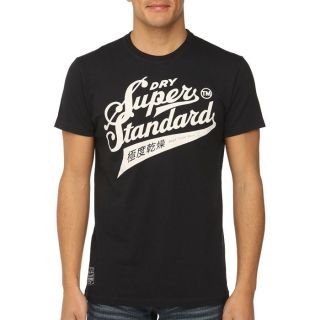 SUPERDRY T Shirt Homme Noir   Achat / Vente T SHIRT SUPERDRY T Shirt