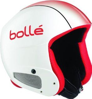 Bolle Profile Ski Helmet (Red /White Fade, 58 cm) Sports