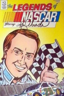 Ken Schrader The Legends Of NASCAR #3 Comic Book Sports