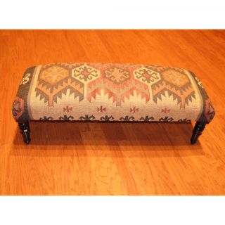 Handmade Kilim Upholstered Bench (India) Today $239.99 4.2 (8 reviews